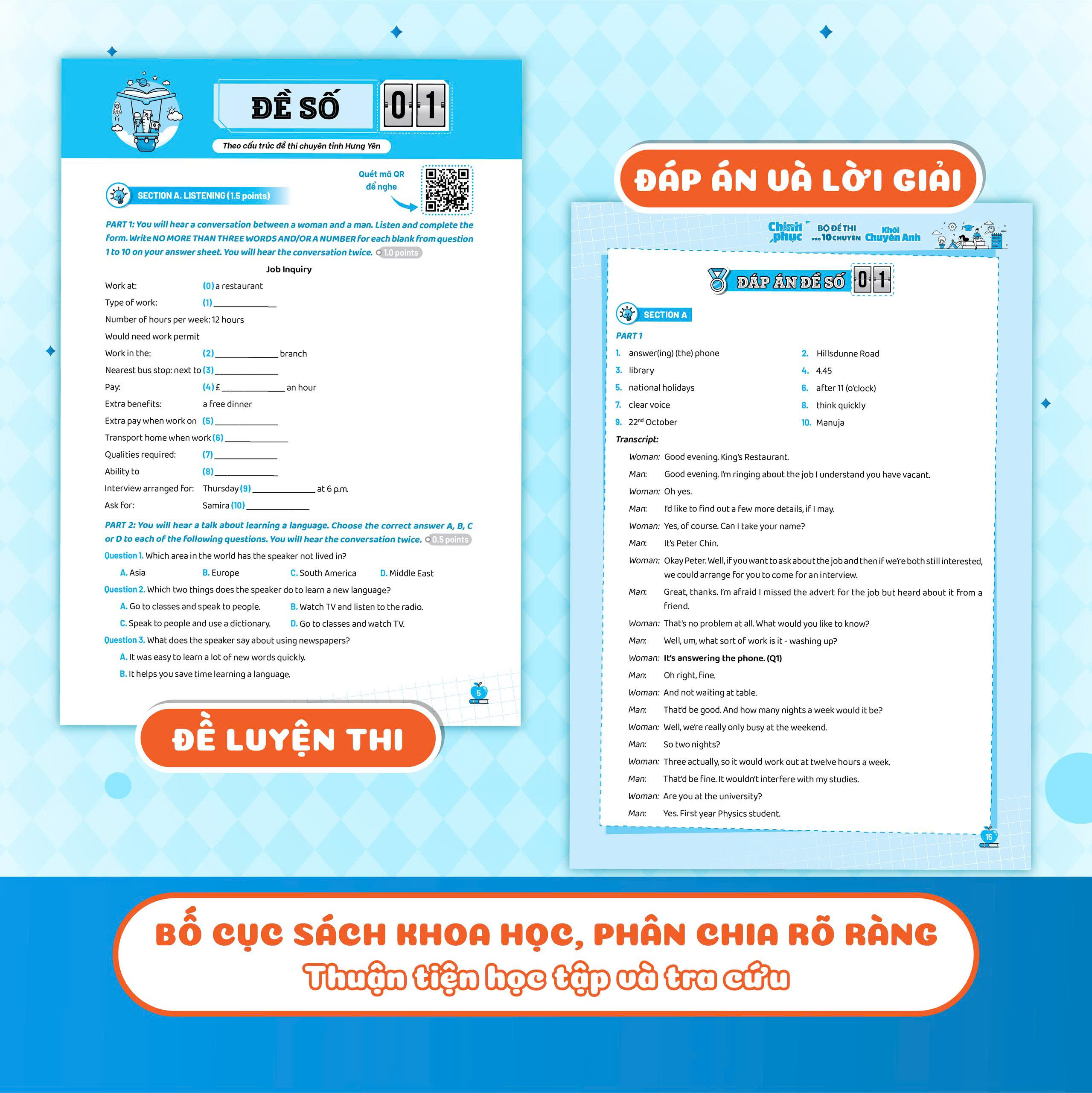 Chinh Phục Bộ Đề Thi Vào 10 Chuyên - Khối Chuyên Anh - Ảnh 6