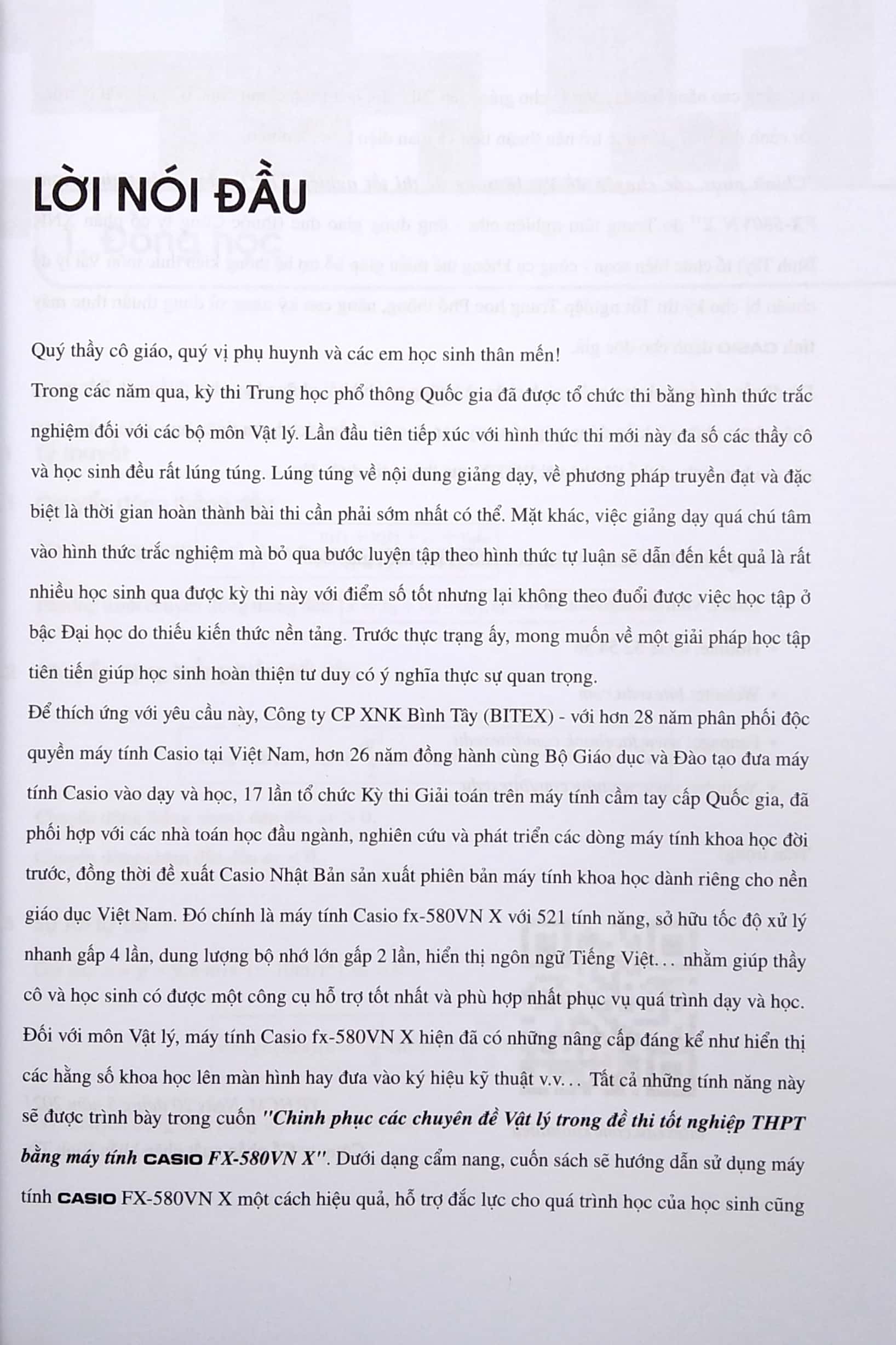 chinh phục các chuyên đề vật lý trong đề thi tốt nghiệp thpt bằng máy tính casio fx-580vn x - Ảnh 4