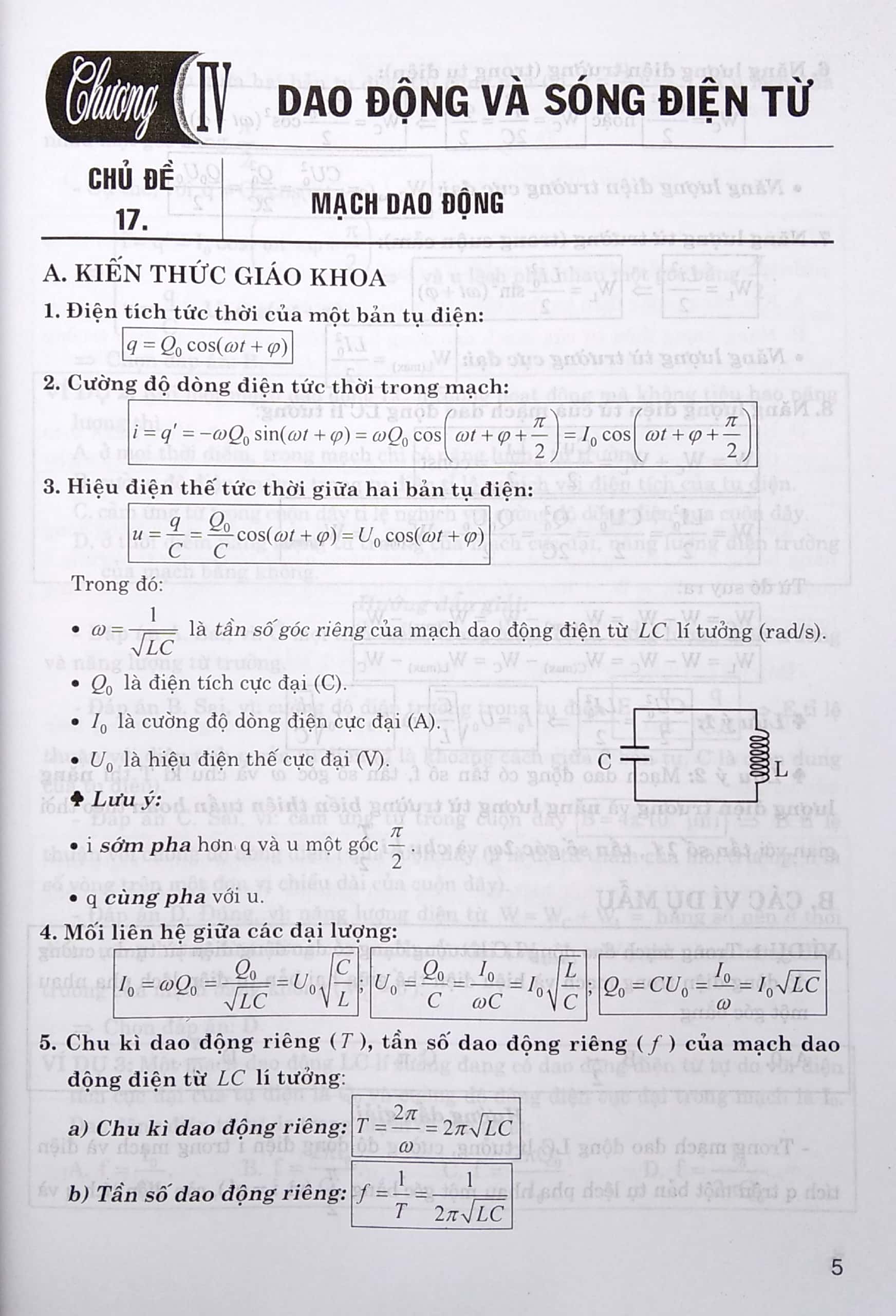 chinh phục câu hỏi lí thuyết vật lý theo chủ đề - quyển hạ (ôn thi thpt quốc gia) - Ảnh 5