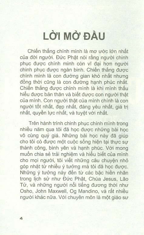 chinh phục chính mình - 101 câu chuyện nhỏ giúp bạn đạt được ước mơ lớn nhất đời mình - Ảnh 3