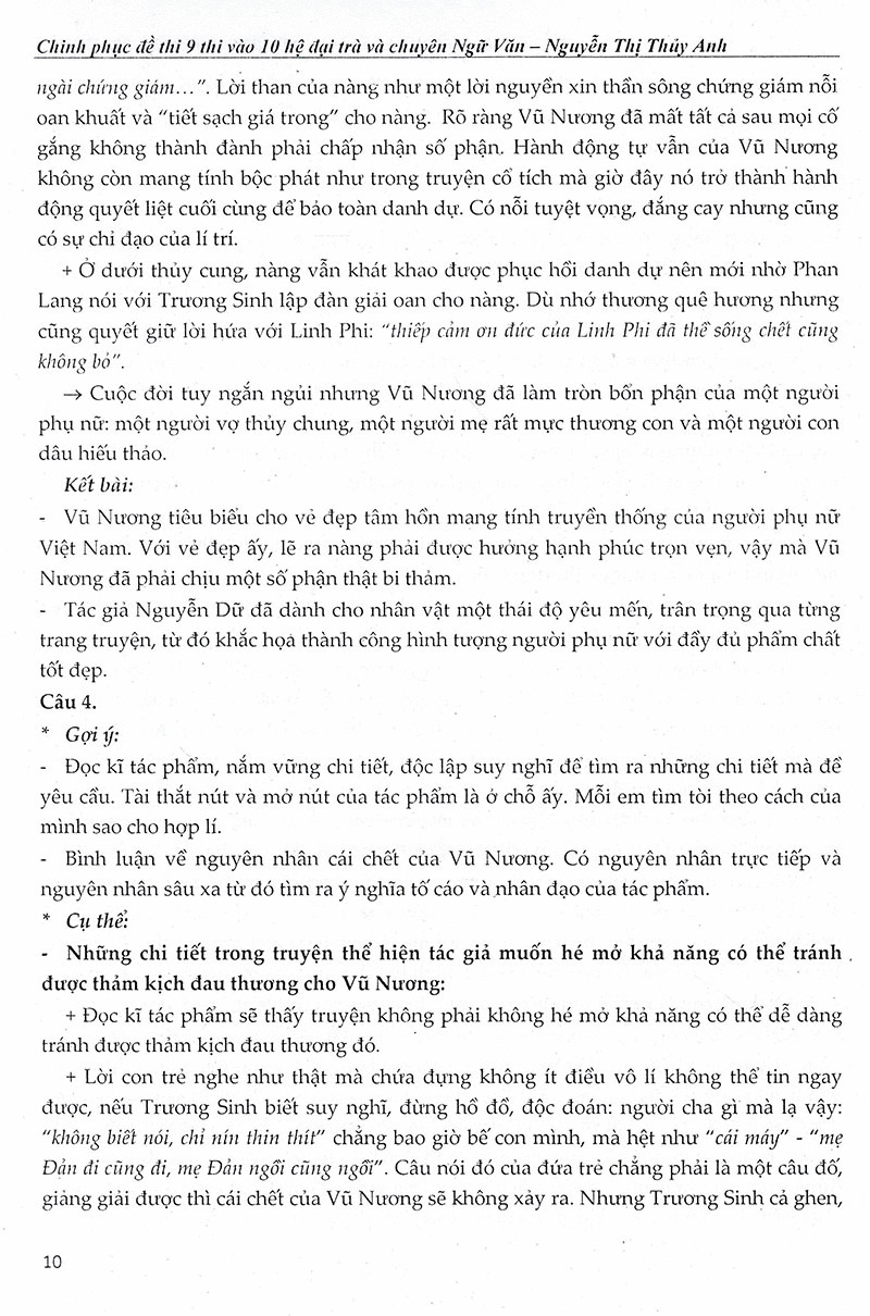 chinh phục đề thi lớp 9 vào lớp 10 hệ đại trà và chuyên ngữ văn - Ảnh 11