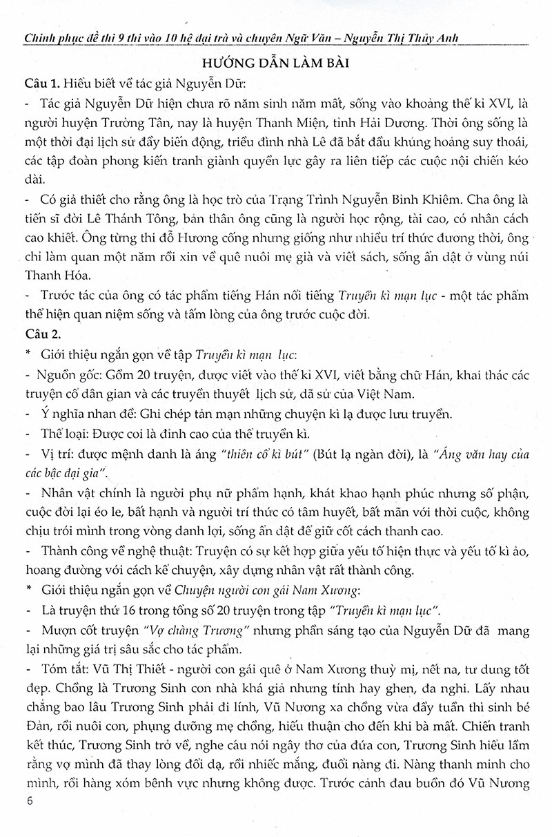 chinh phục đề thi lớp 9 vào lớp 10 hệ đại trà và chuyên ngữ văn - Ảnh 7