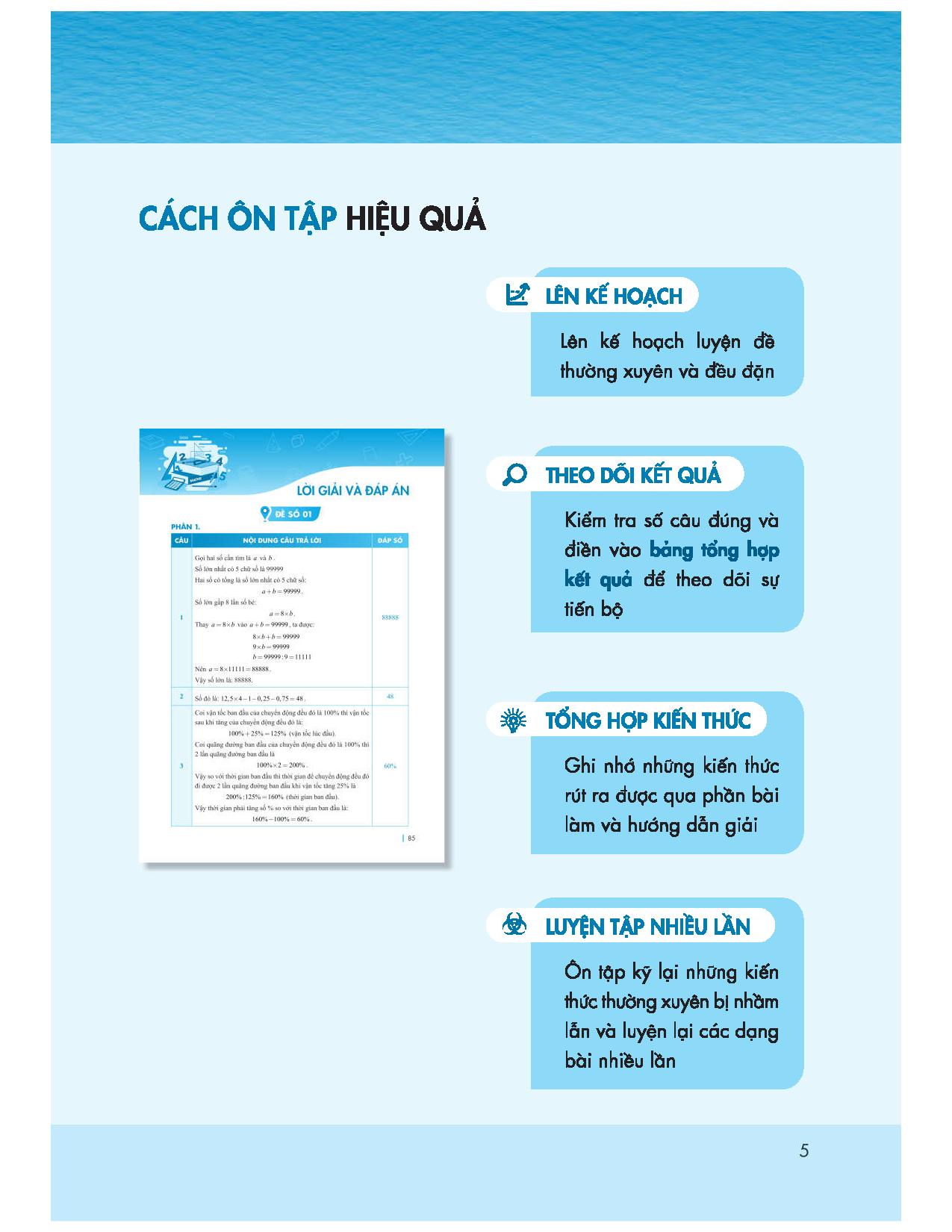 chinh phục đề thi vào lớp 6 trường thcs chất lượng cao môn toán - Ảnh 5