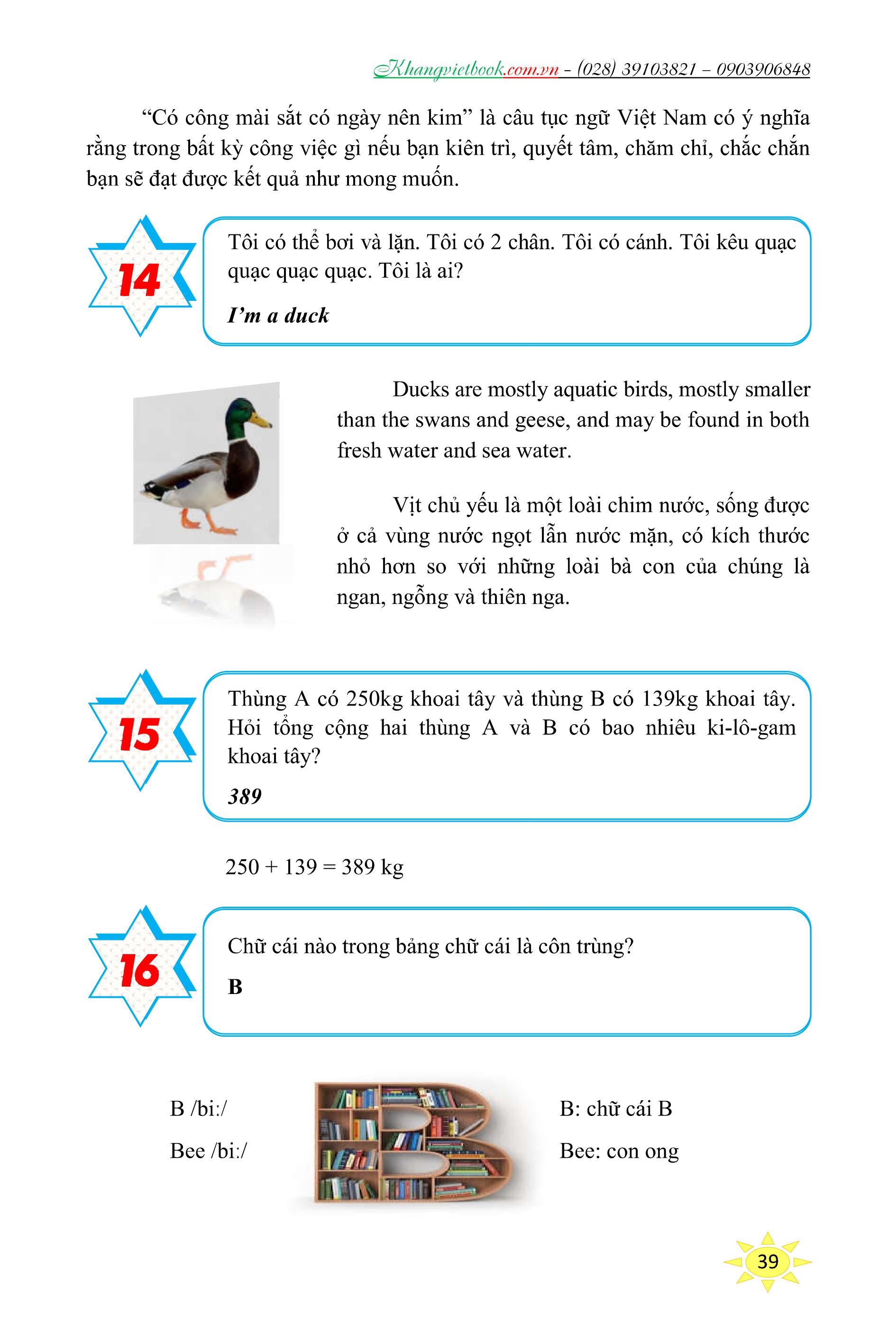 chinh phục đỉnh olympia ngân hàng câu hỏi có đáp án và giải thích tiếng anh - Ảnh 12