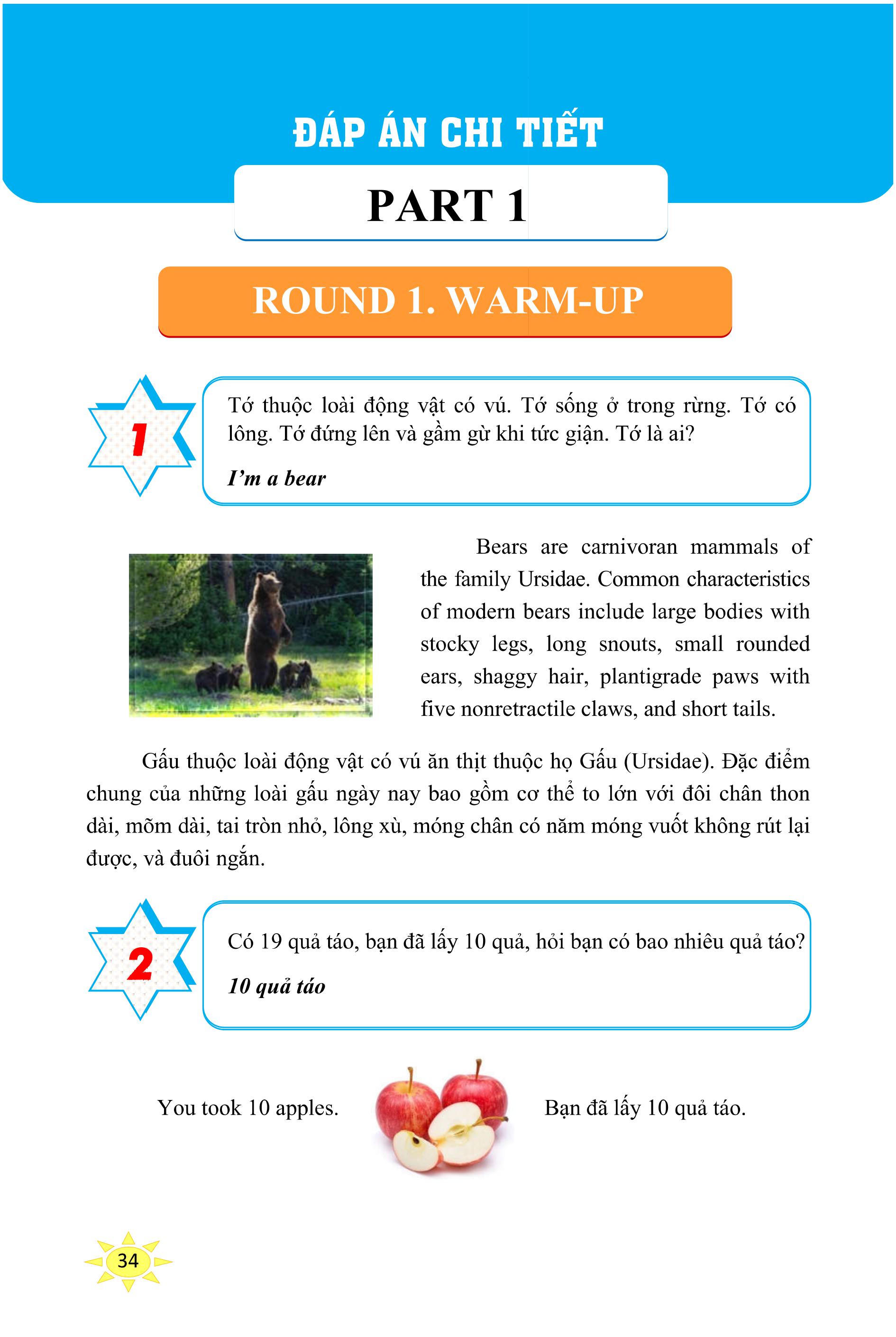 chinh phục đỉnh olympia ngân hàng câu hỏi có đáp án và giải thích tiếng anh - Ảnh 7