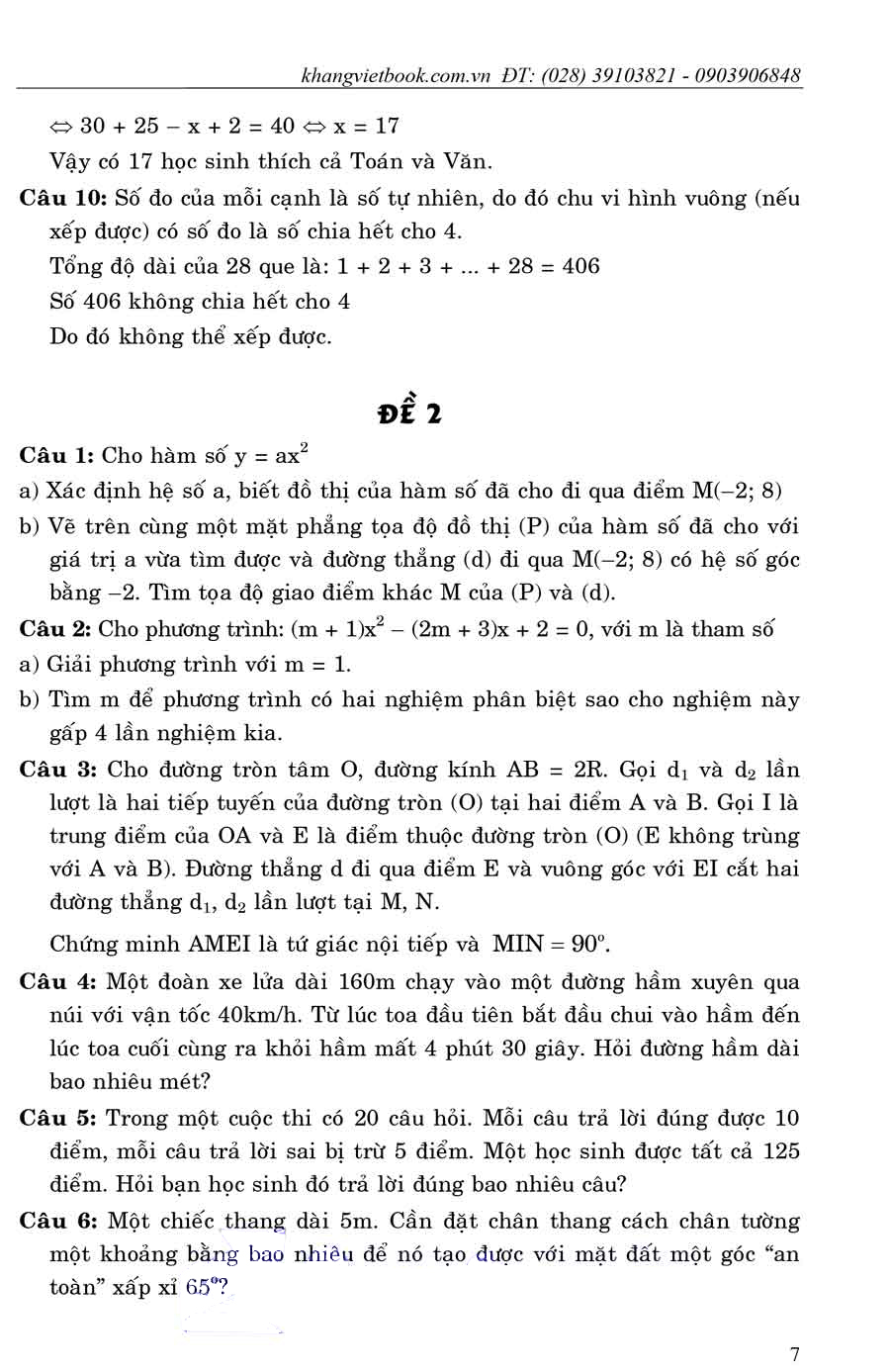 chinh phục giải đề thi bài toán thực tế tuyển sinh vào lớp 10 môn toán - Ảnh 7