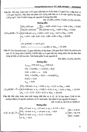 chinh phục hóa học 11 - tập 1 (hữu cơ) - Ảnh 9