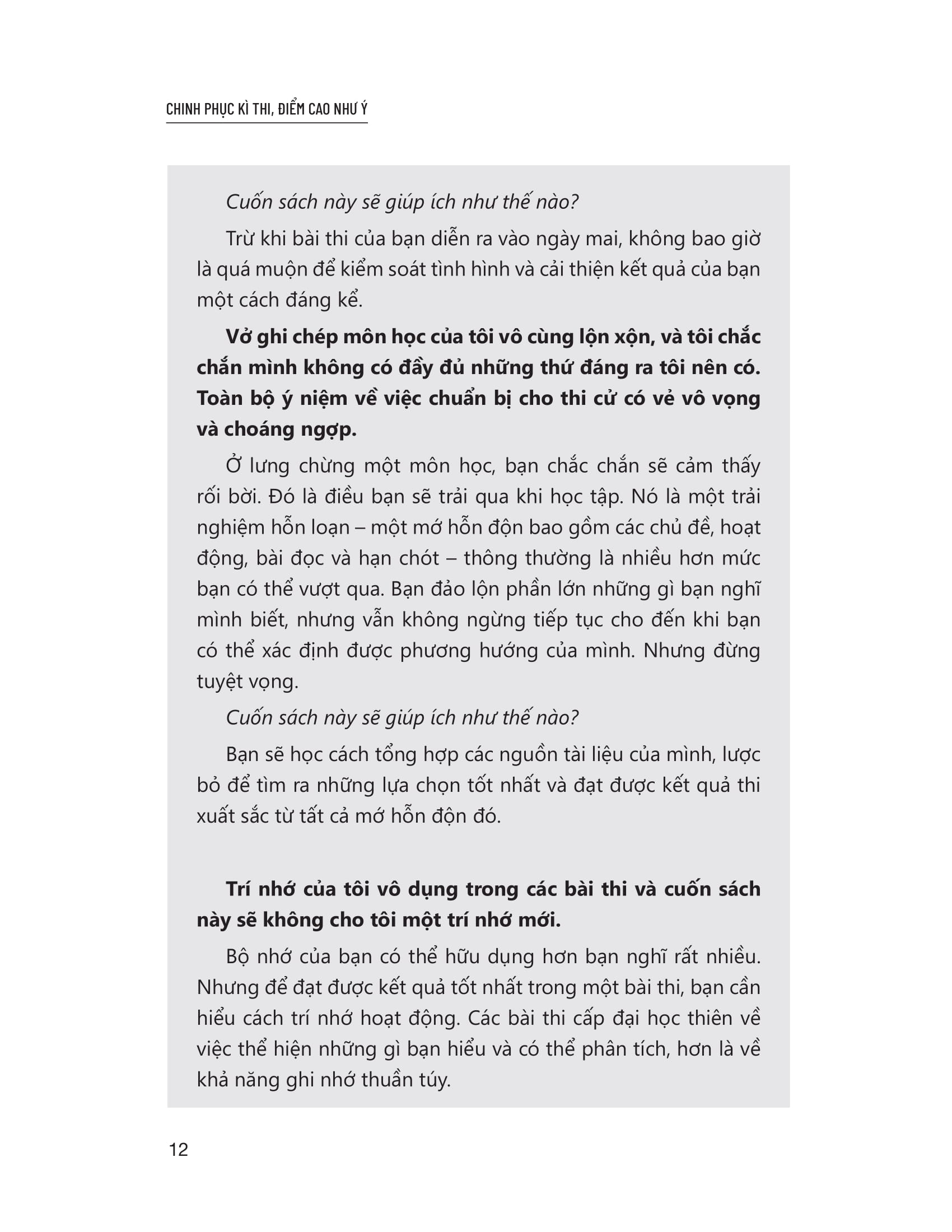 chinh phục kì thi - điểm cao như ý - Ảnh 9