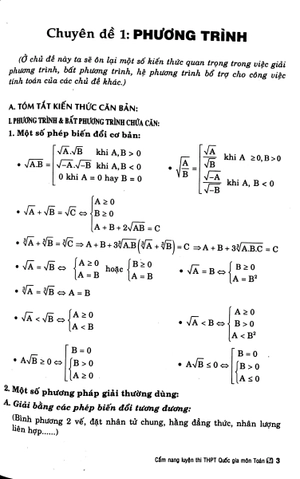 chinh phục kì thi thpt quốc gia - cẩm nang luyện thi thpt quốc gia toán - Ảnh 2