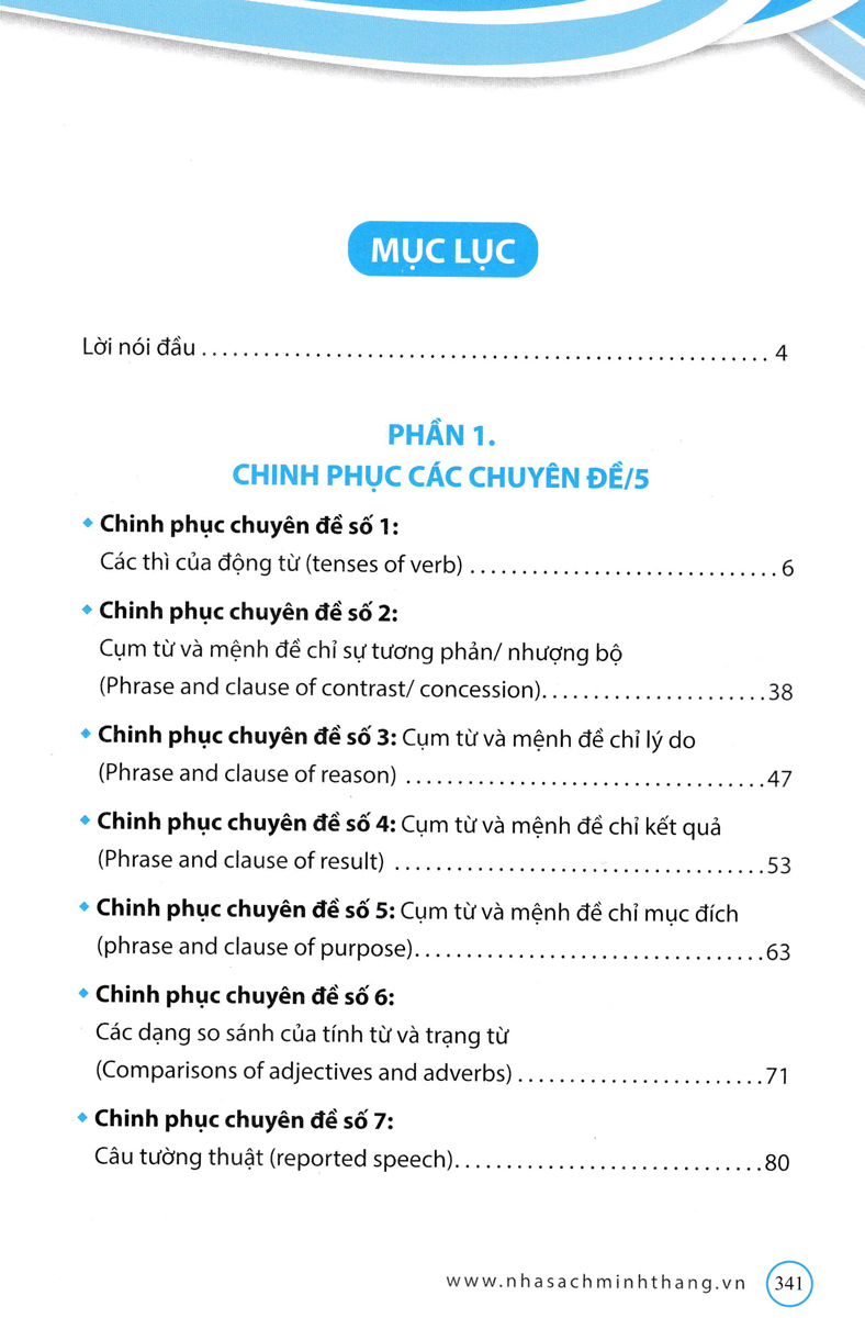 chinh phục kỳ thi tiếng anh vào lớp 10 - tập 1 - Ảnh 4