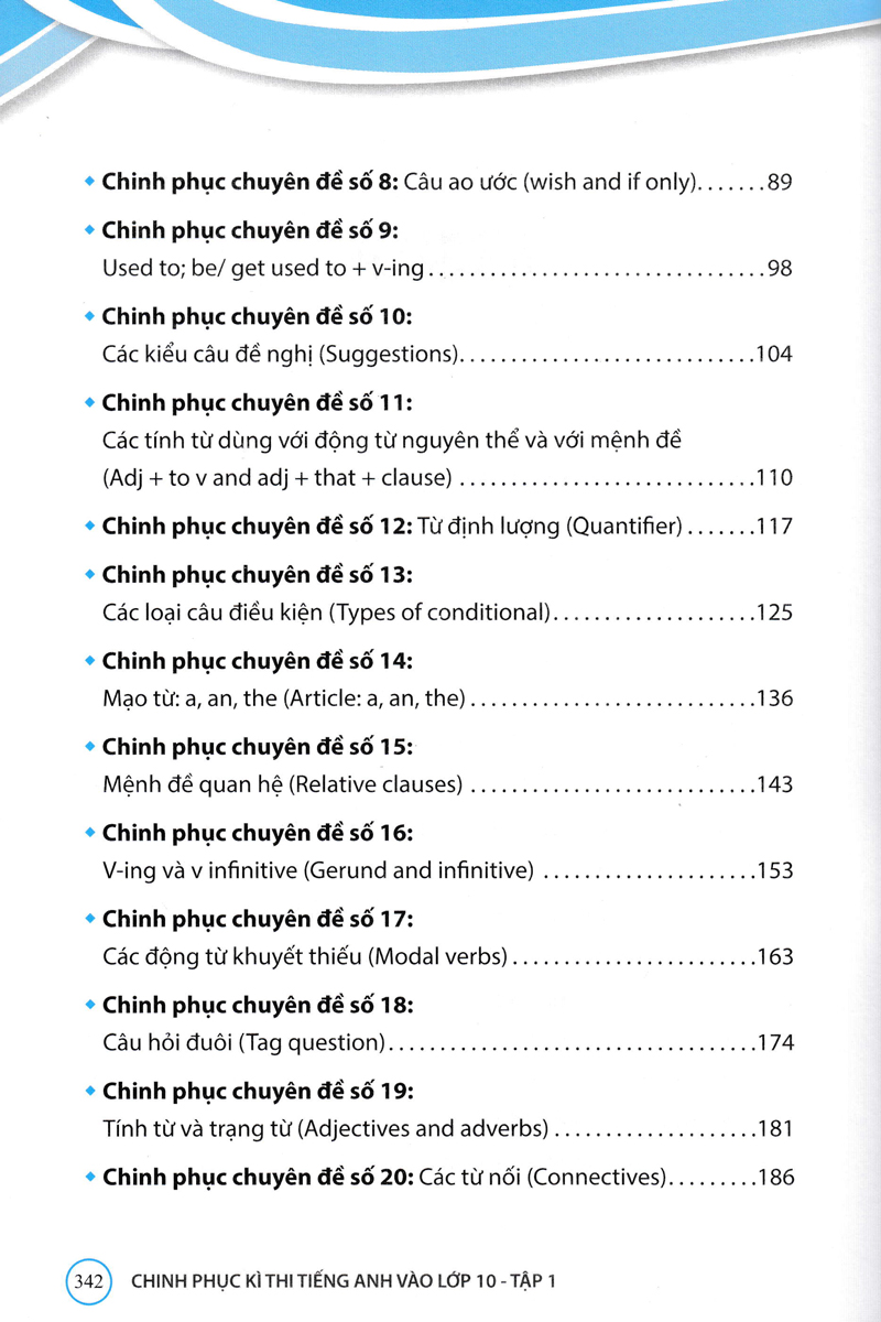 chinh phục kỳ thi tiếng anh vào lớp 10 - tập 1 - Ảnh 5