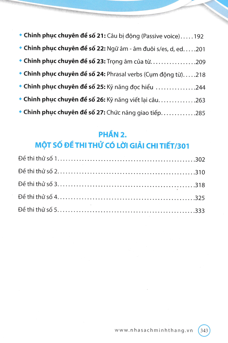 chinh phục kỳ thi tiếng anh vào lớp 10 - tập 1 - Ảnh 6