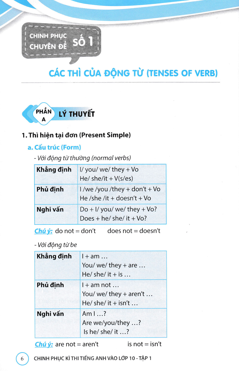 chinh phục kỳ thi tiếng anh vào lớp 10 - tập 1 - Ảnh 8