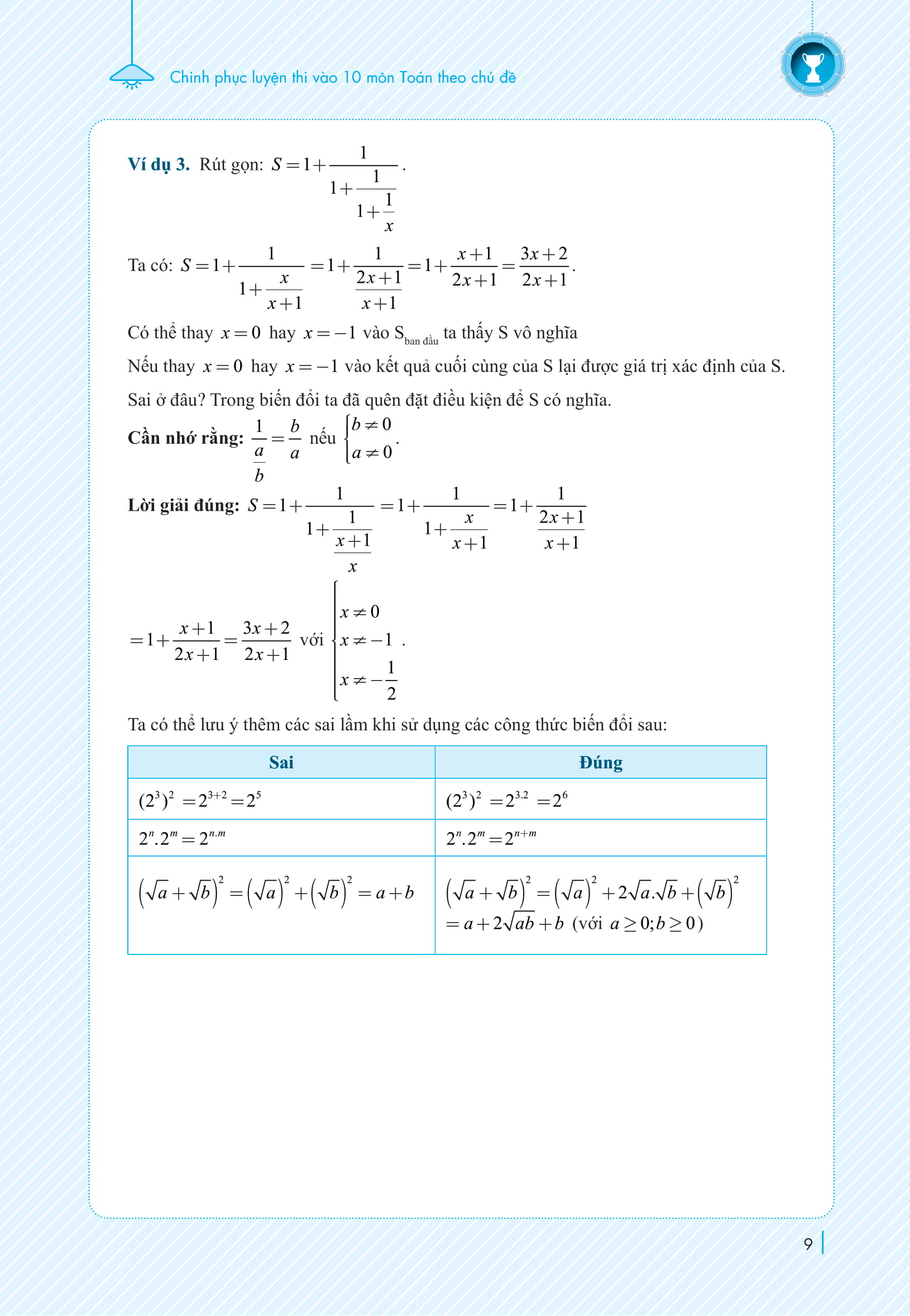 chinh phục luyện thi vào lớp 10 môn toán theo chủ đề - Ảnh 7