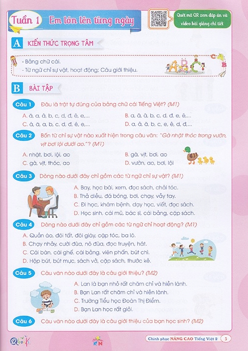 Chinh Phuc Nang Cao Tieng Viet 2 - On Tap Nang Cao 35 Tuan Hoc (Ket Noi) - Ảnh 5