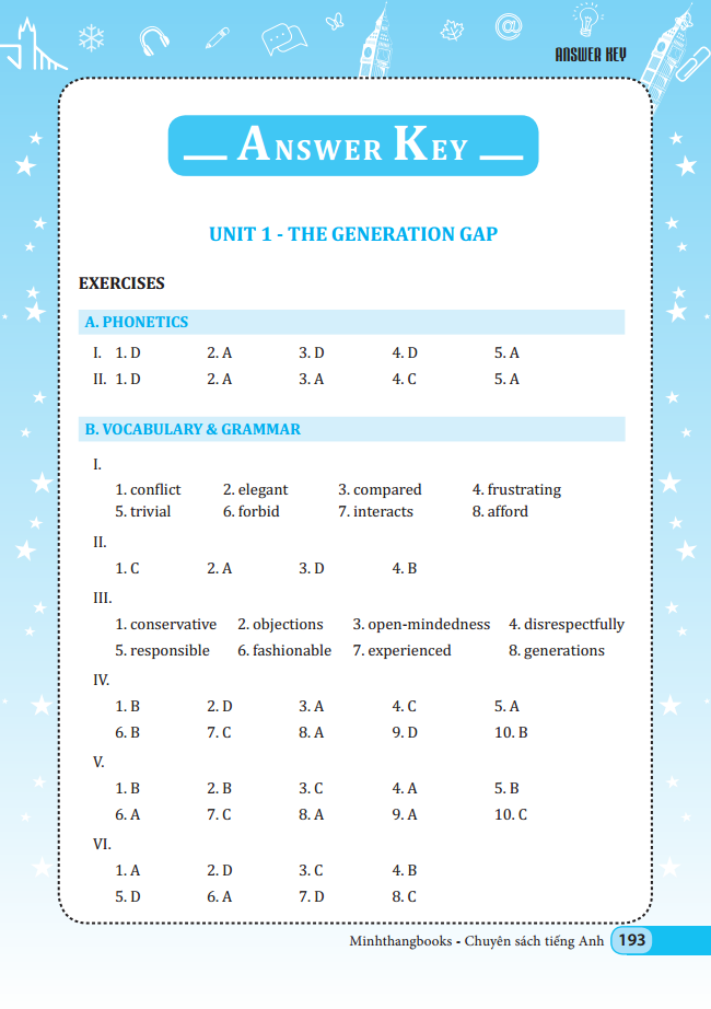 chinh phục ngữ pháp và bài tập tiếng anh 11 - tập 1 - Ảnh 11