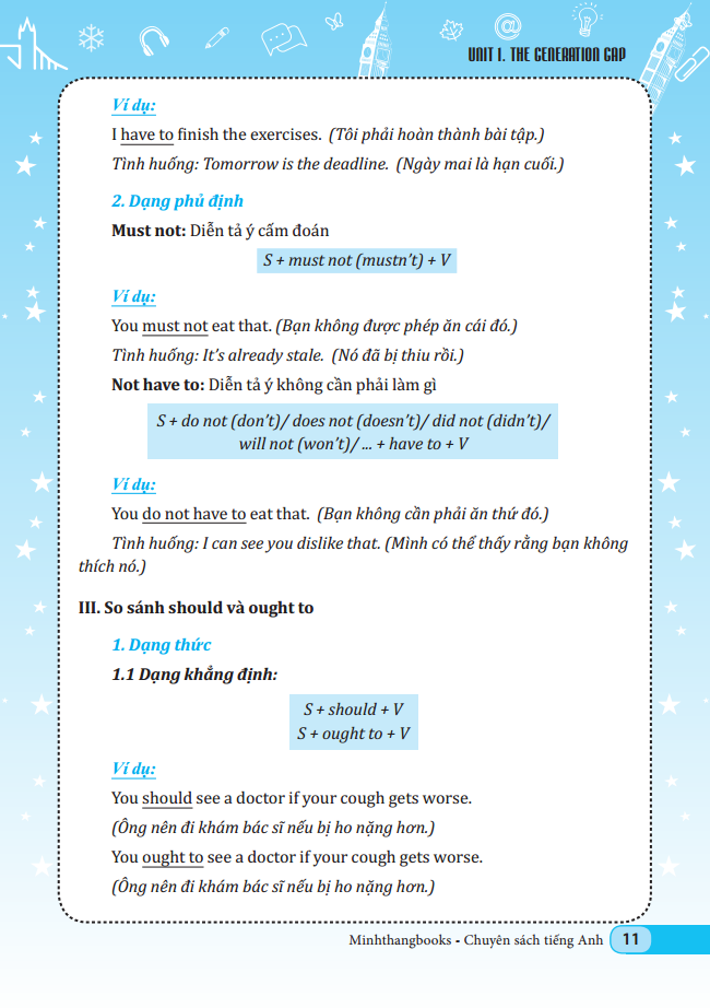 chinh phục ngữ pháp và bài tập tiếng anh 11 - tập 1 - Ảnh 4