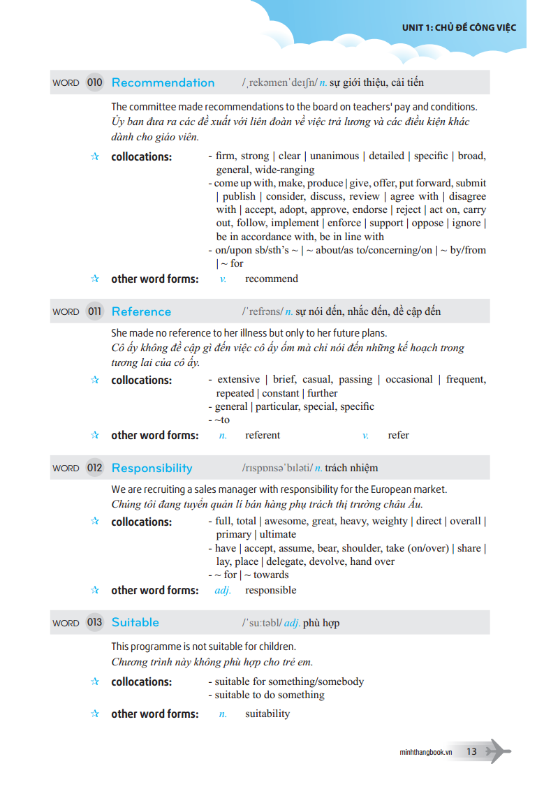 chinh phục từ vựng tiếng anh dùng cho học sinh thi thpt quốc gia và sinh viên các trường đại học, cao đẳng - Ảnh 10