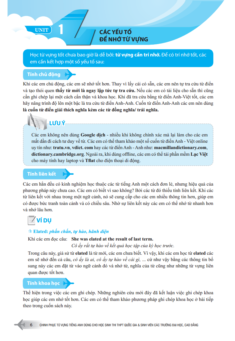 chinh phục từ vựng tiếng anh dùng cho học sinh thi thpt quốc gia và sinh viên các trường đại học, cao đẳng - Ảnh 3