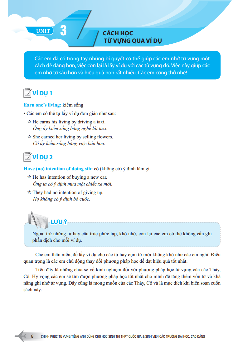 chinh phục từ vựng tiếng anh dùng cho học sinh thi thpt quốc gia và sinh viên các trường đại học, cao đẳng - Ảnh 5