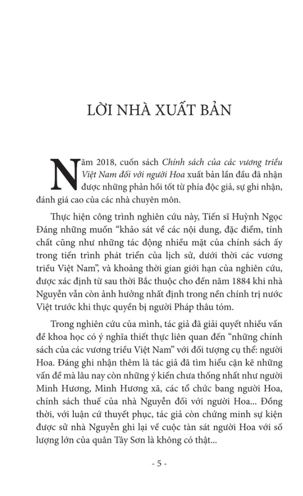 chính sách của các vương triều việt nam đối với người hoa - Ảnh 4