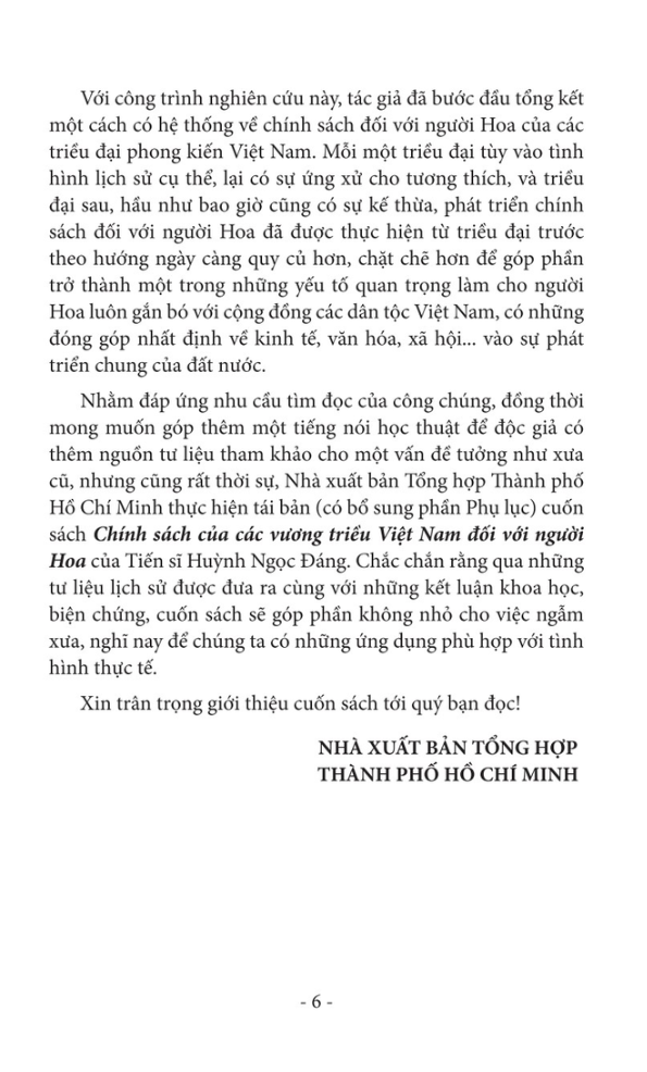 chính sách của các vương triều việt nam đối với người hoa - Ảnh 5