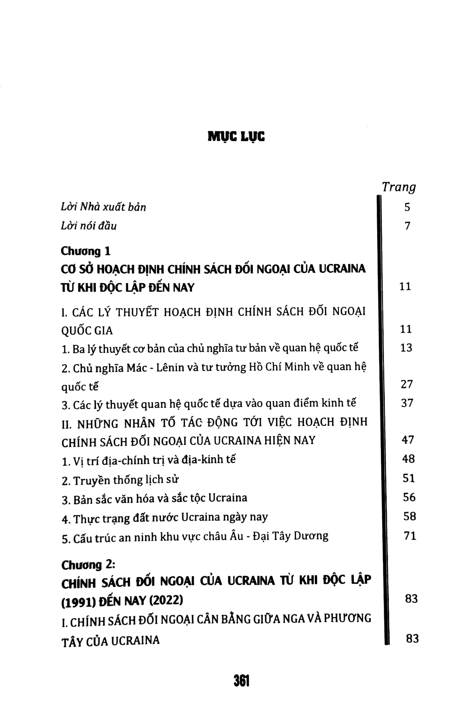chính sách đối ngoại của ucraina từ năm 1991 đến nay - kinh nghiệm và bài học cho việt nam trong quan hệ với các nước lớn (sách chuyên khảo) - Ảnh 3