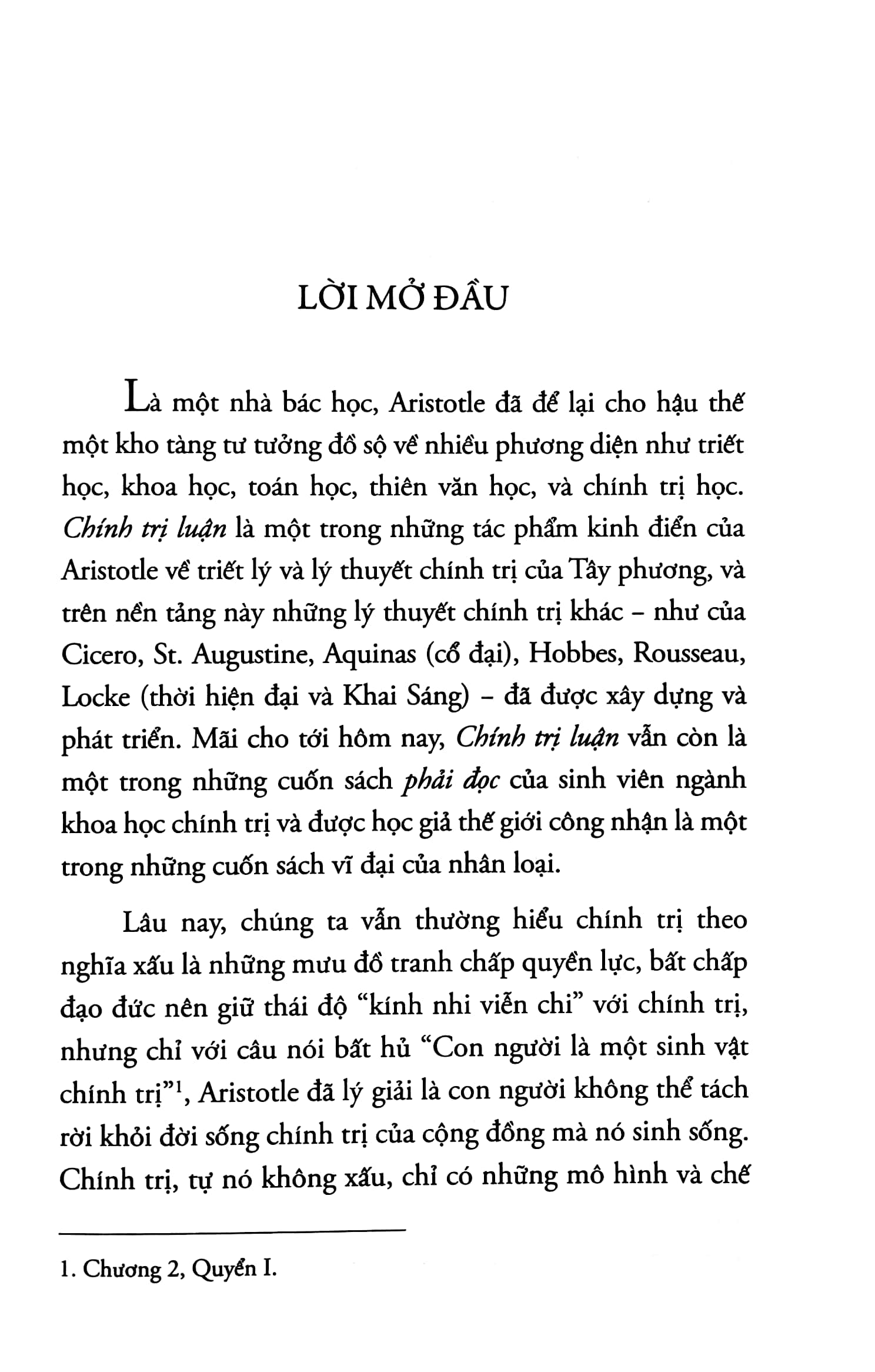 Chính Trị Luận (Tái Bản 2023) - Ảnh 3