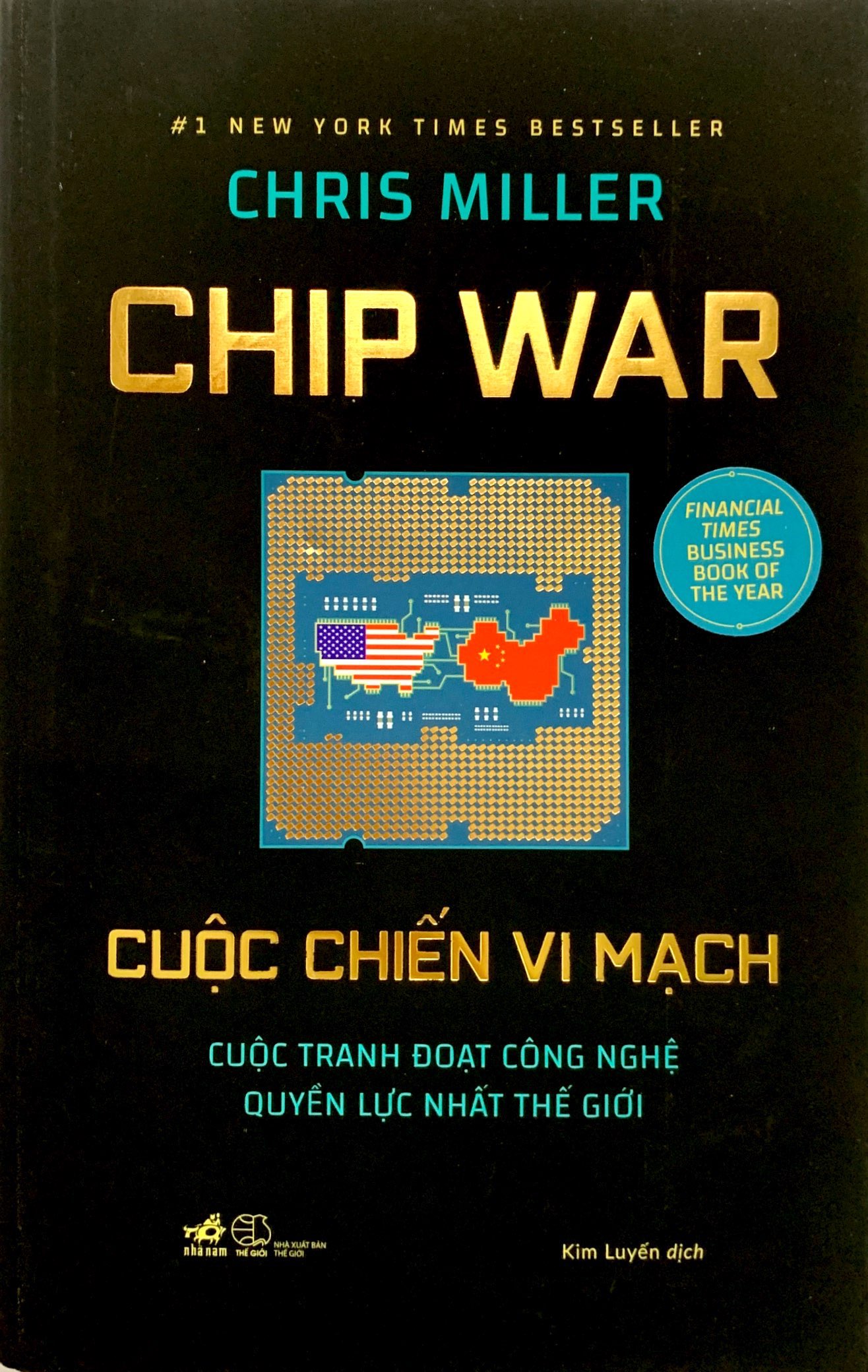 chip war - cuộc chiến vi mạch - bìa cứng - Ảnh 2