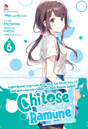 chitose trong chai ramune - tập 6 - bản giới hạn - tặng kèm bìa áo limited + postcard có chân đế - Ảnh 3