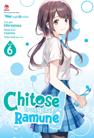 chitose trong chai ramune - tập 6 - bản giới hạn - tặng kèm bìa áo limited + postcard có chân đế - Ảnh 4