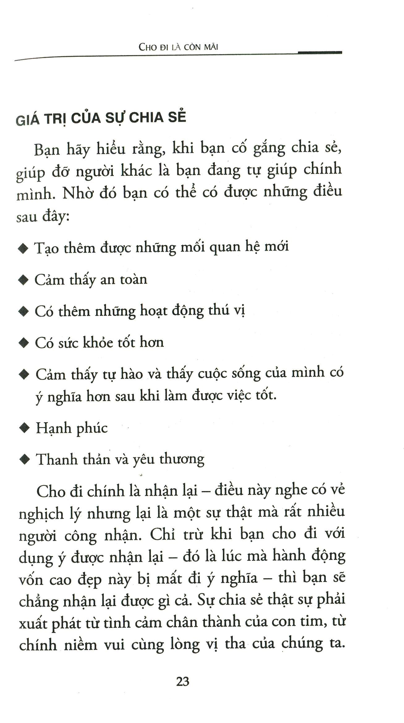 cho đi là còn mãi (tái bản 2020) - Ảnh 7