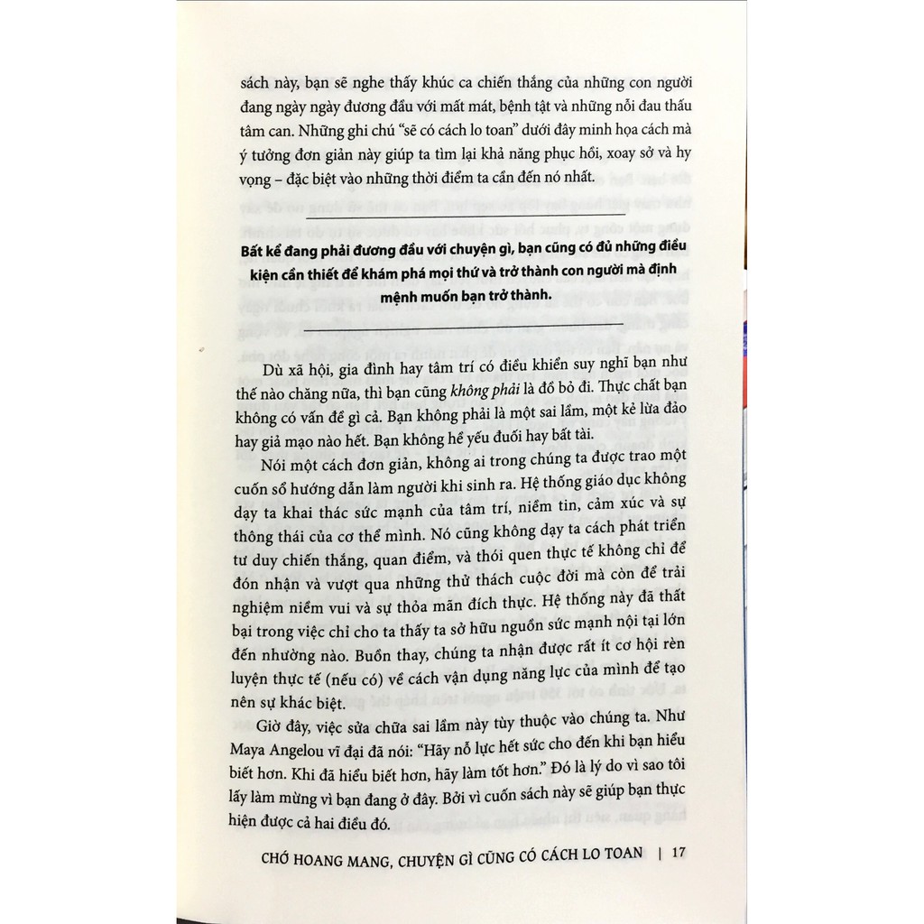 chớ hoang mang, chuyện gì cũng có cách lo toan - Ảnh 7