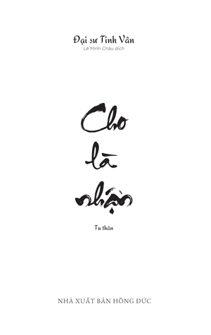 cho là nhận - tu thân - Ảnh 5