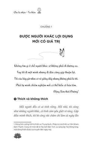 cho là nhận - tu thân - Ảnh 8