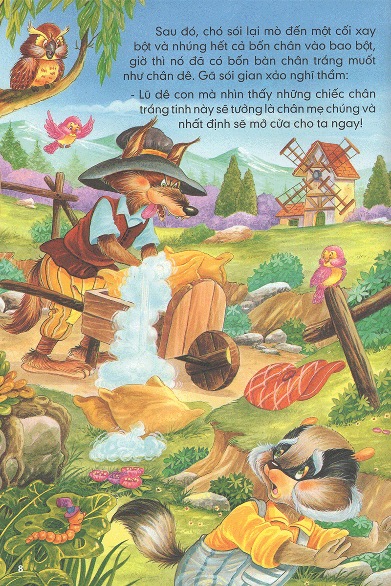 chó sói và bảy chú dê con - Ảnh 10