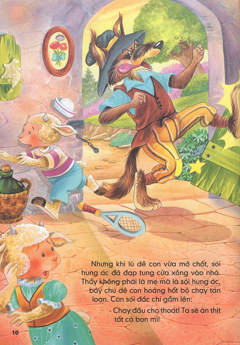 chó sói và bảy chú dê con - Ảnh 12