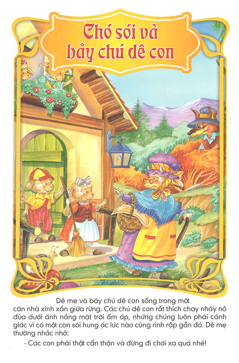 chó sói và bảy chú dê con - Ảnh 3