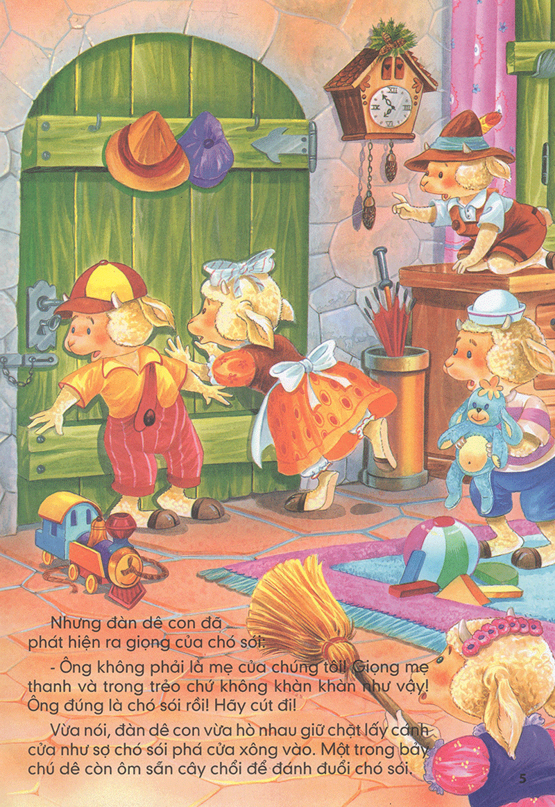 chó sói và bảy chú dê con - Ảnh 7