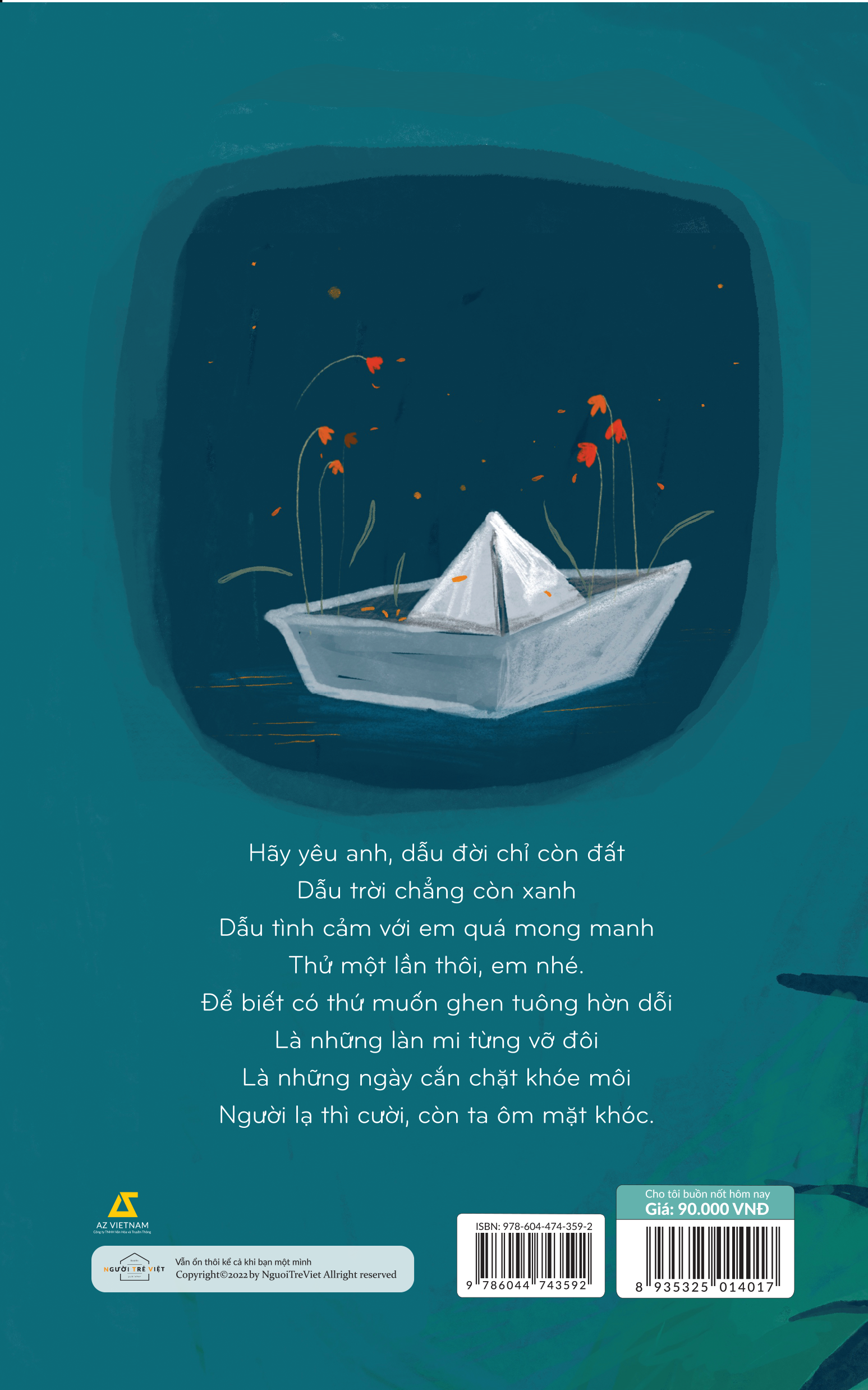 cho tôi buồn nốt hôm nay - kèm chữ ký giả - Ảnh 3