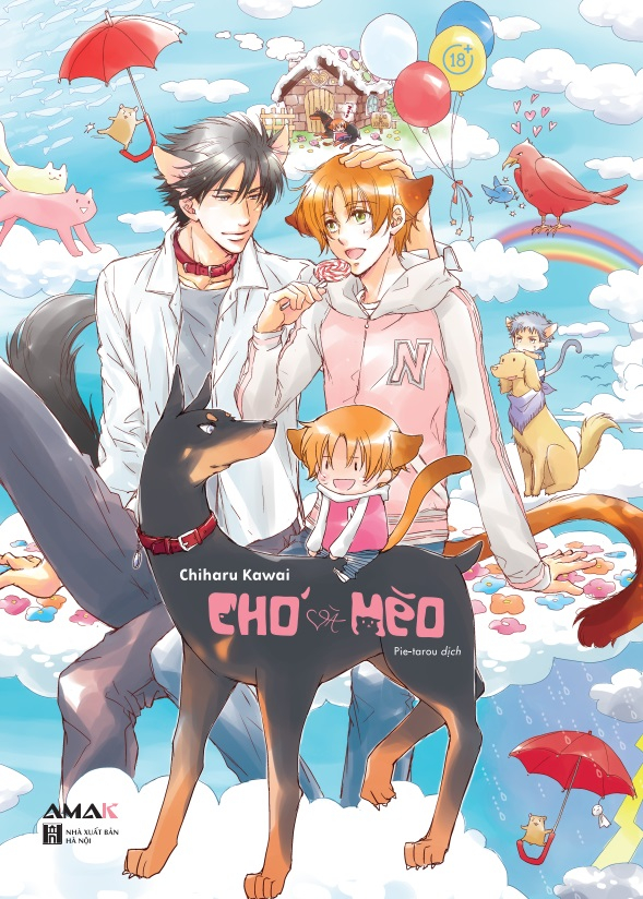 chó và mèo - tặng kèm card pvc + bảng postcard hai mặt - Ảnh 3