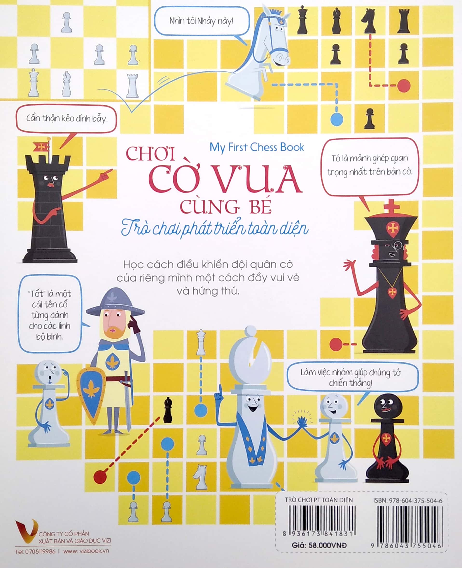 chơi cờ vua cùng bé - trò chơi phát triển toàn diện (2022) - Ảnh 6