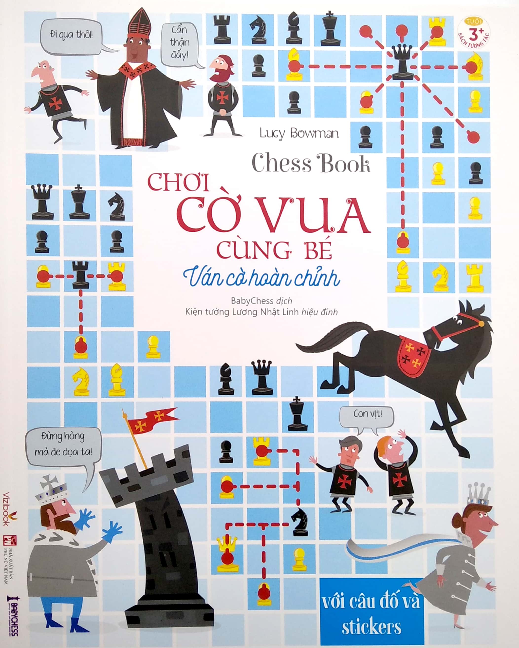 chơi cờ vua cùng bé - ván cờ hoàn chỉnh (2022) - Ảnh 2