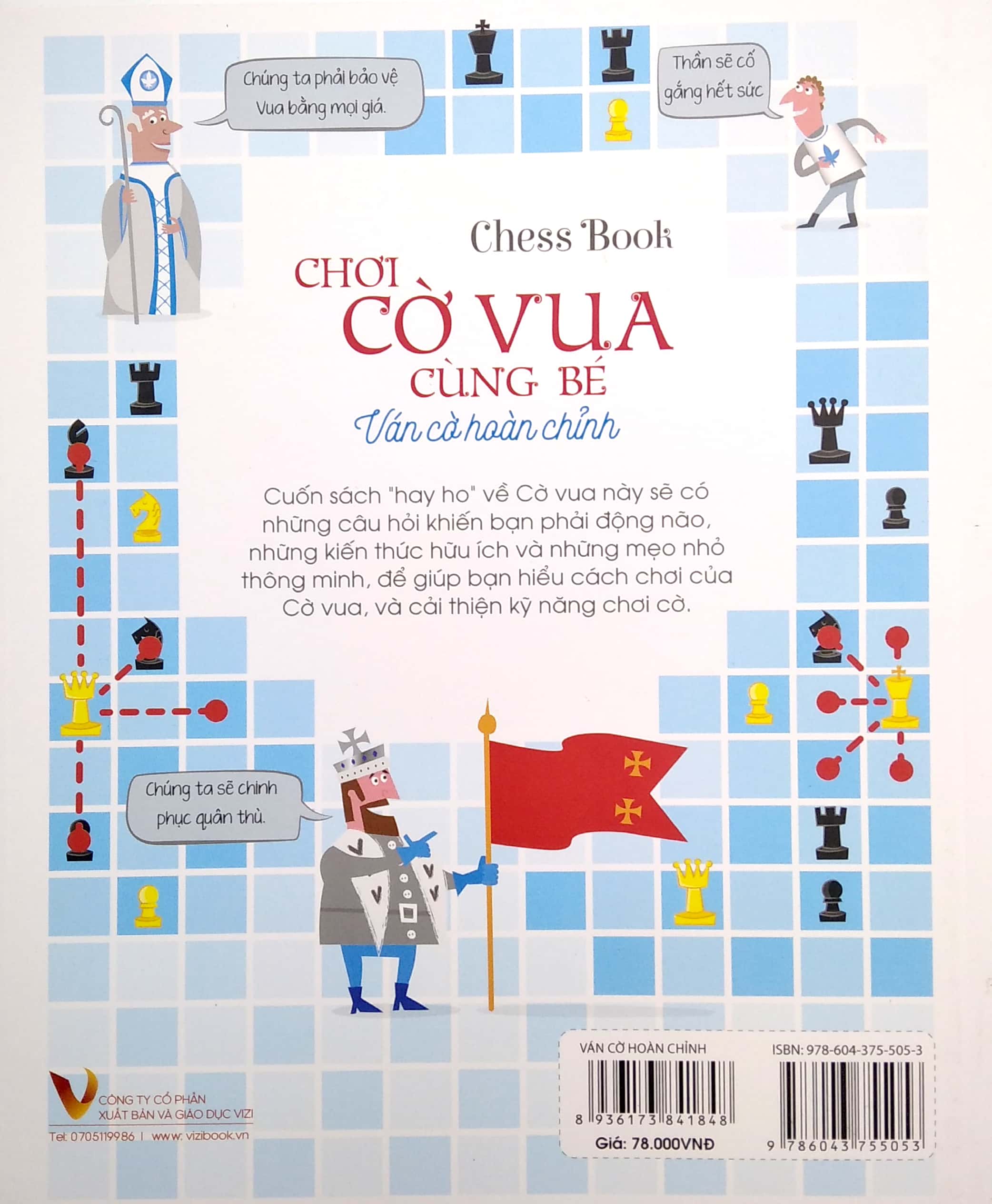 chơi cờ vua cùng bé - ván cờ hoàn chỉnh (2022) - Ảnh 6