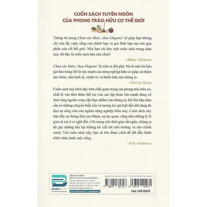chọn sức khỏe, chọn organic ! - organic manifesto - Ảnh 2