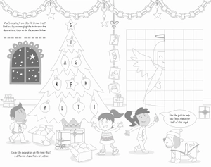christmas activity book - Ảnh 5