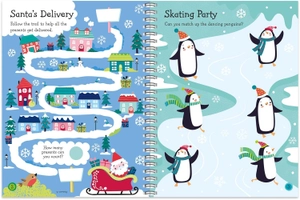 christmas gem sticker activity book - santa - Ảnh 3