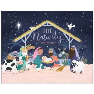 christmas pop up book - the nativity