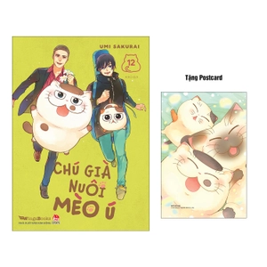 chú già nuôi mèo ú - tập 12 - tặng kèm postcard - Ảnh 2