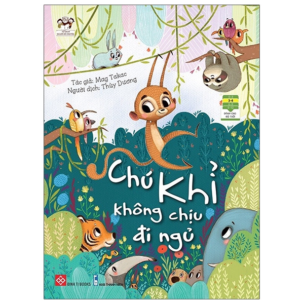 chú khỉ không chịu đi ngủ
